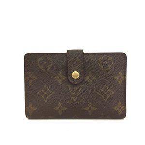 486180N Louis Vuitton Wallet Porte Monnaie Billets Viennois Brown Monogram